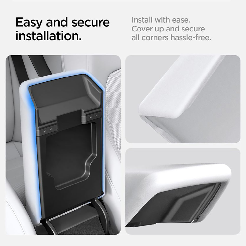 Obal na lakťovú opierku auta Spigen TO240H pre Tesla Y Juniper / 3 Highland ACP07646