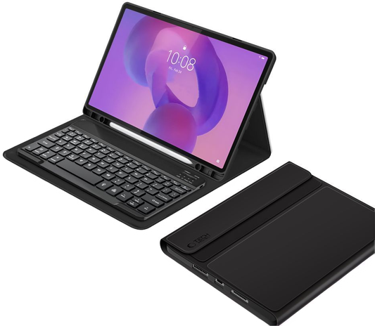 Puzdro s klávesnicou pre Lenovo Idea Tab Pro, Tech-Protect, SC PEN, čierne
