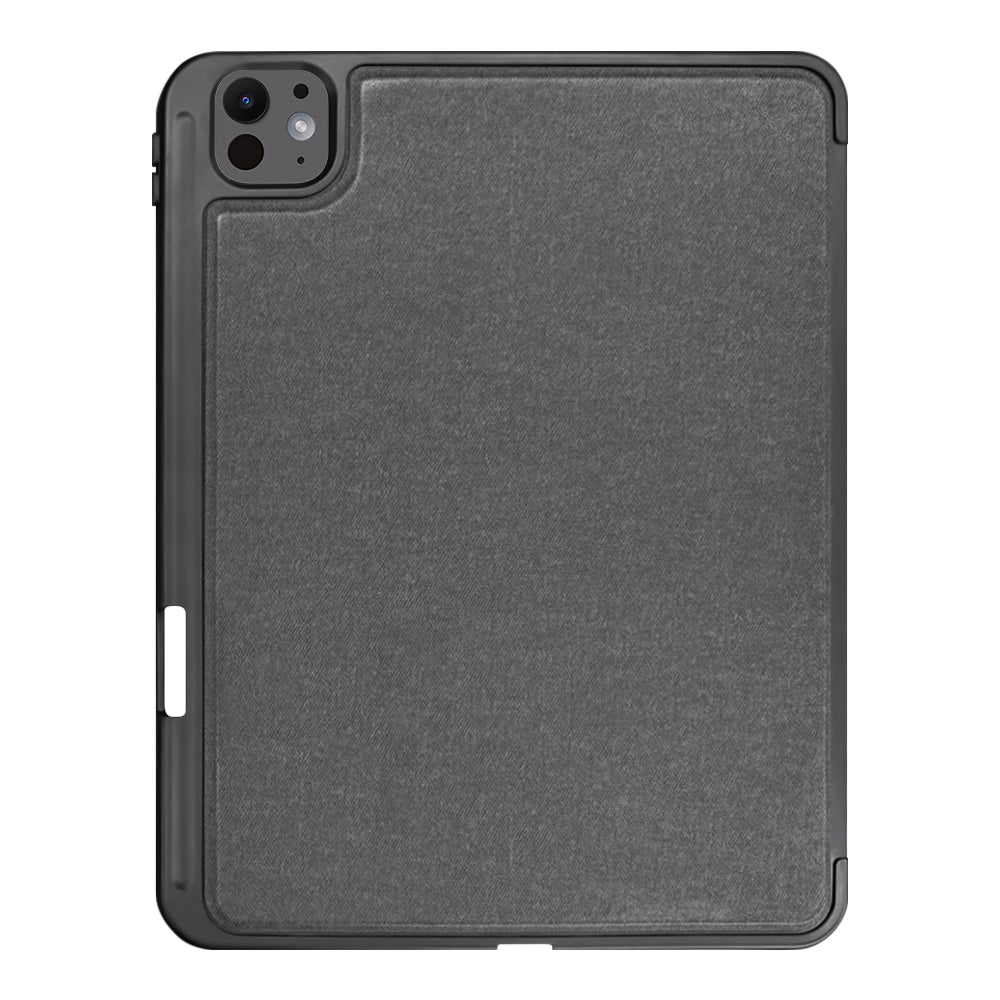Obal s klávesnicou pre Apple iPad Pro 11 (2024), Techsuit, KeyTab Pro, čierny