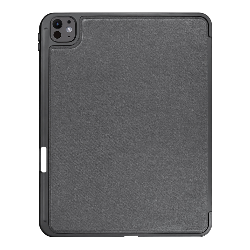 Obal s klávesnicou pre Apple iPad Pro 13 (2024), Techsuit, KeyTab Pro, čierny