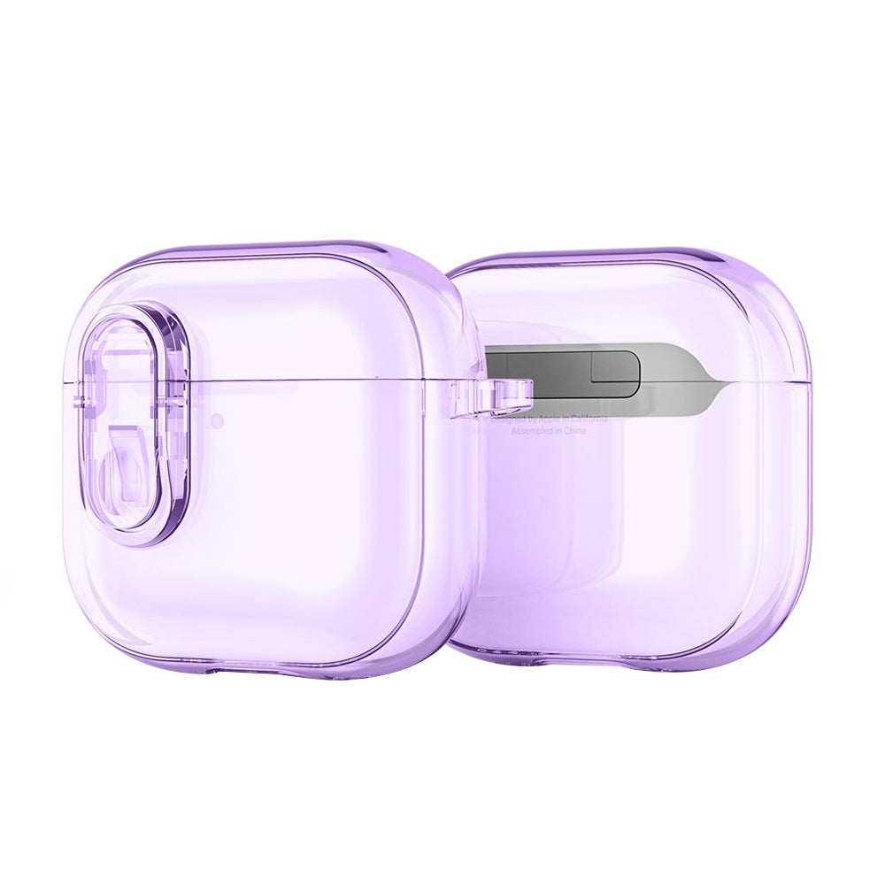Obal DUX DUCIS PECL pre Apple AirPods 4, fialový