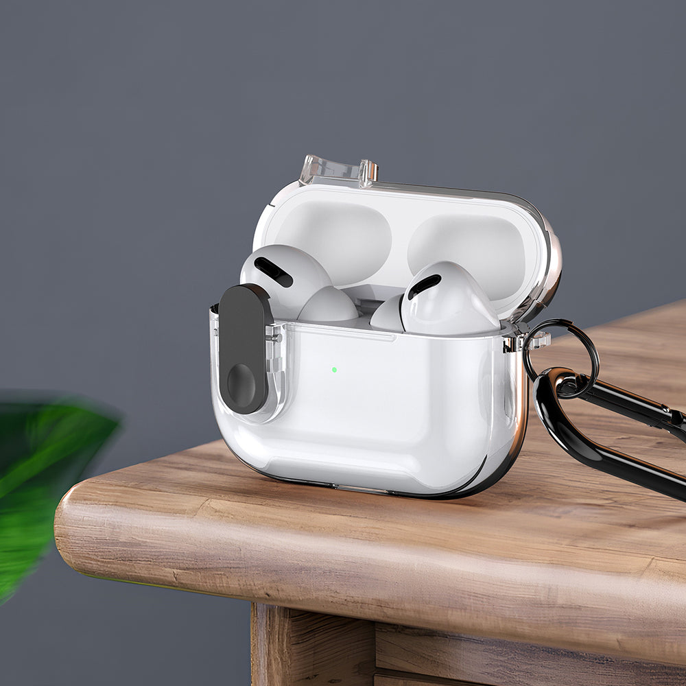 Obal DUX DUCIS PECL pre Apple AirPods 4, fialový