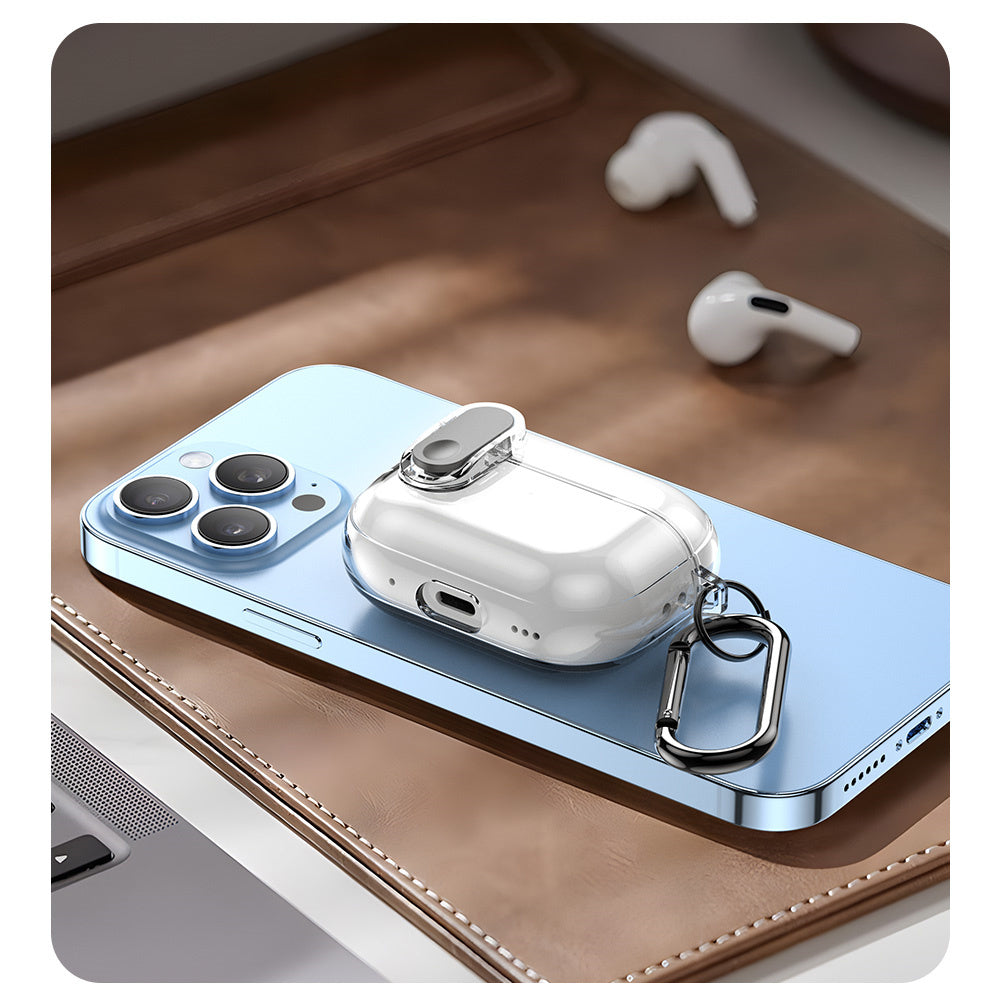 Obal DUX DUCIS PECL pre Apple AirPods 4, fialový