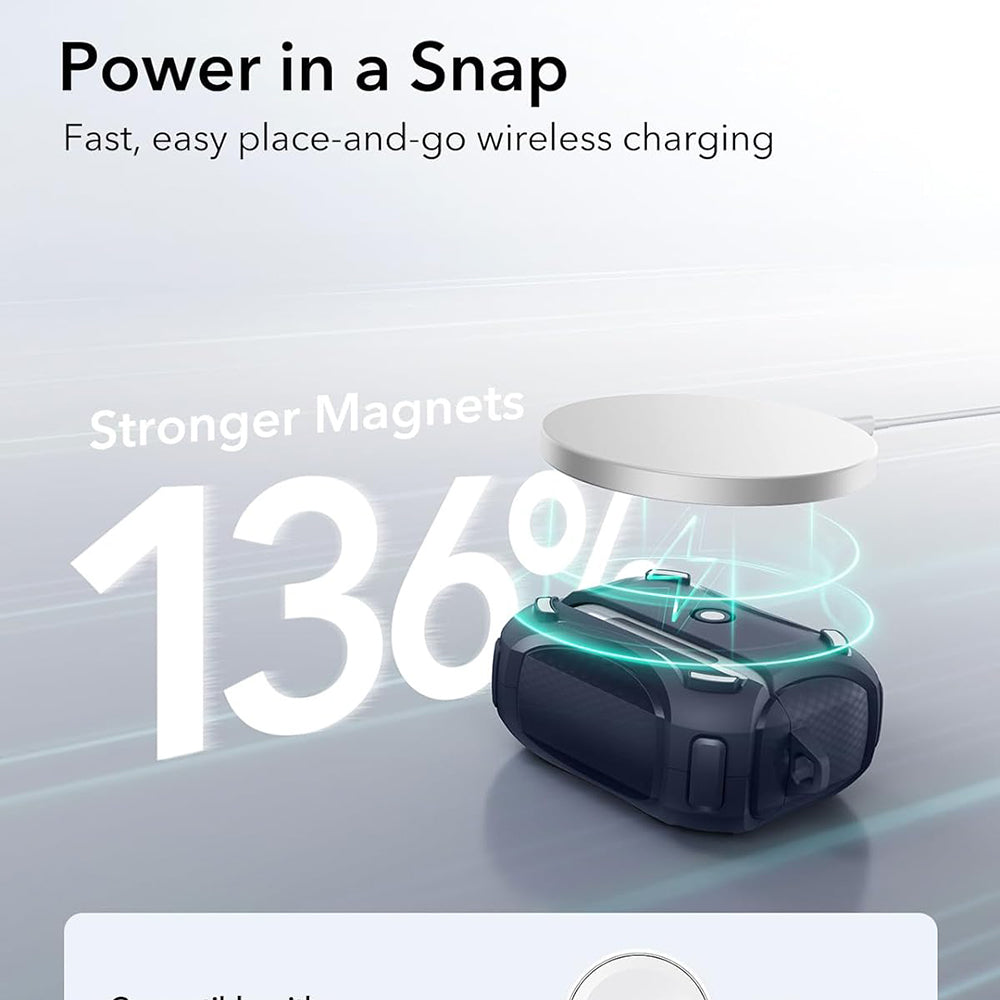 Puzdro ESR Cyber pre Apple AirPods Pro Series, Modré
