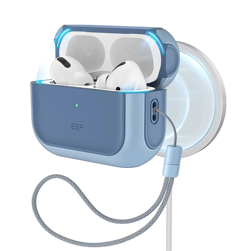 Puzdro ESR Orbit Hybrid pre Apple AirPods Pro 3, modré