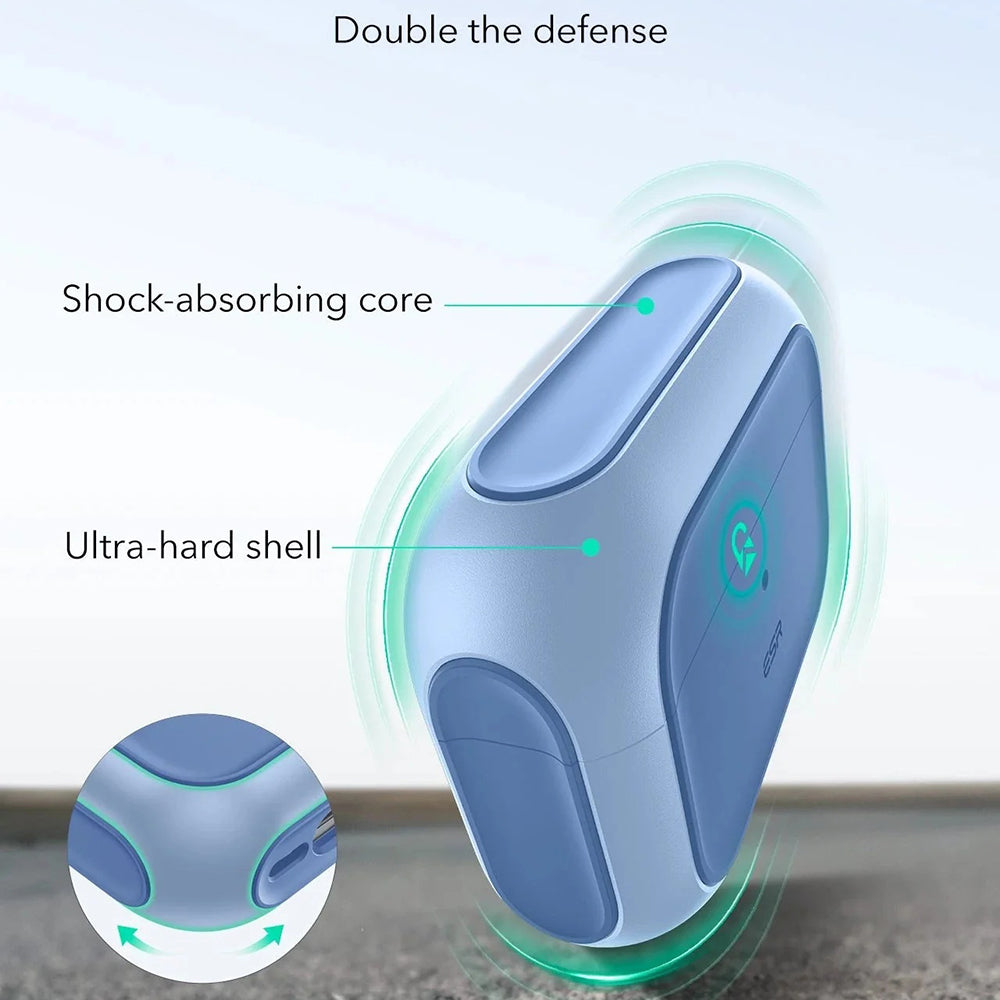 Puzdro ESR Orbit Hybrid pre Apple AirPods Pro 3, modré