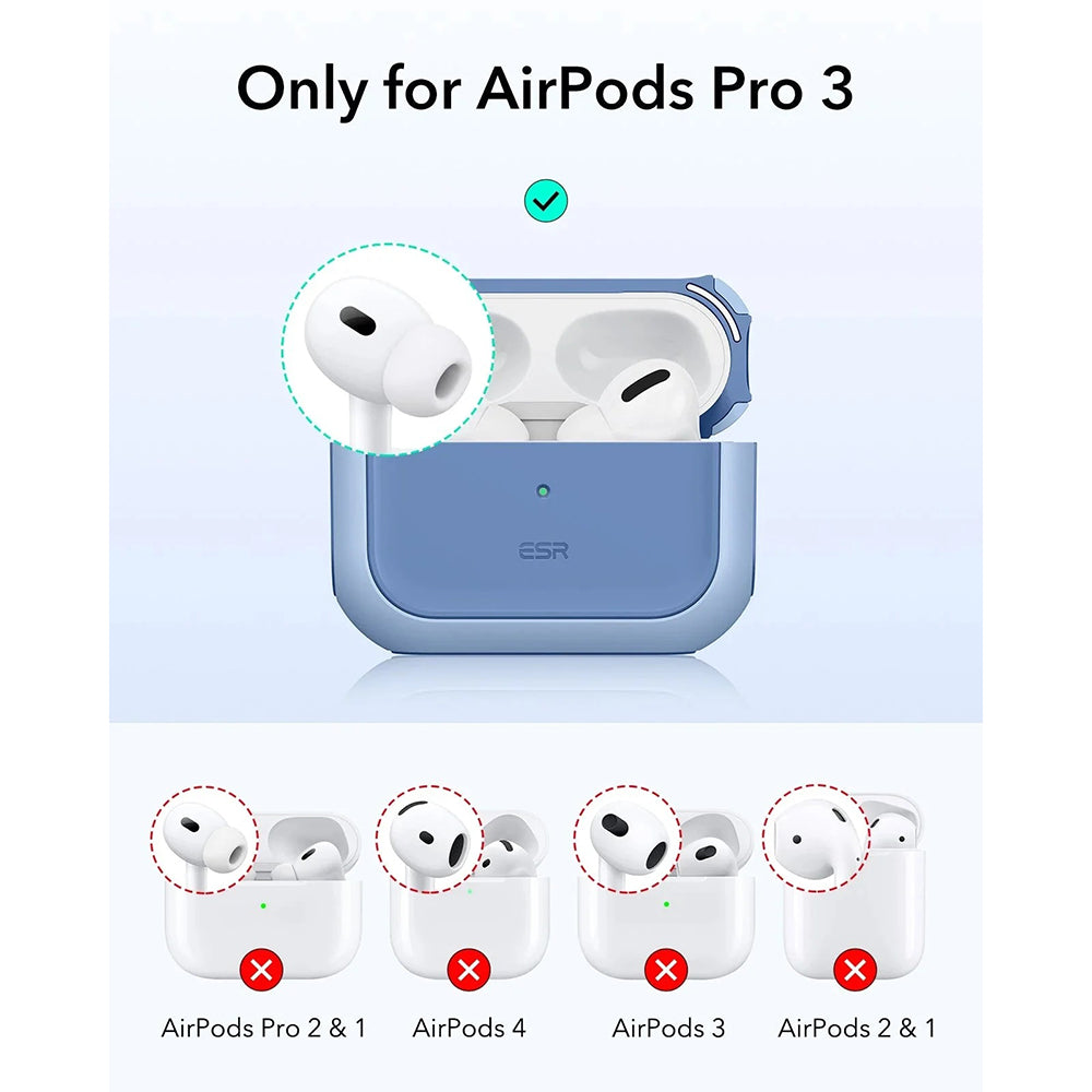 Puzdro ESR Orbit Hybrid pre Apple AirPods Pro 3, modré
