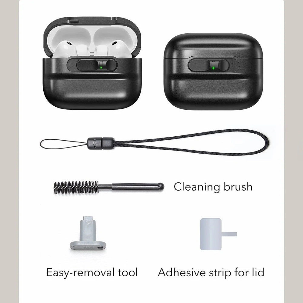 Puzdro ESR Pulse Magnetic FlickLock pre Apple AirPods Pro 3, Biela
