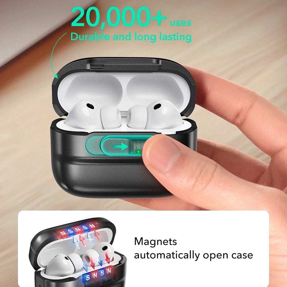 Puzdro ESR Pulse Magnetic FlickLock pre Apple AirPods Pro 3, Sivé