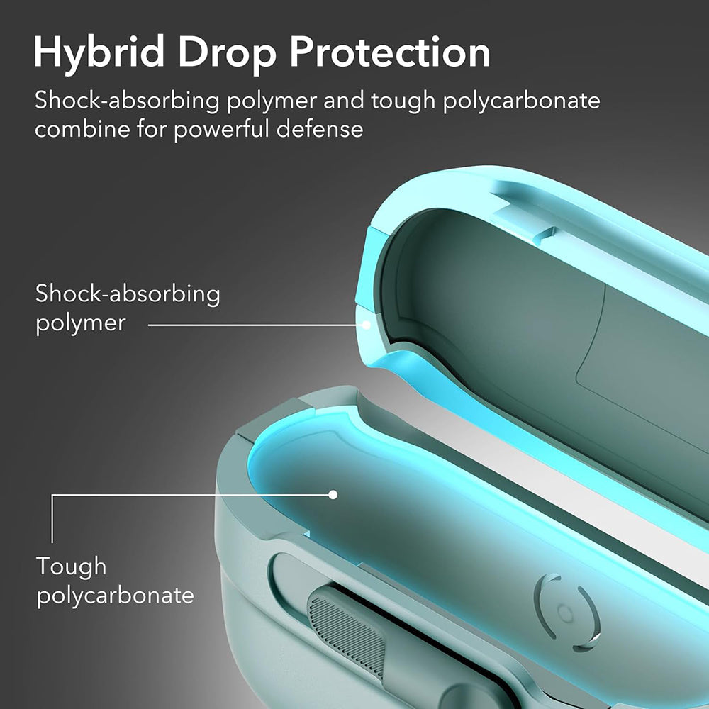 Puzdro ESR Pulse pre Apple AirPods 4, Zelené