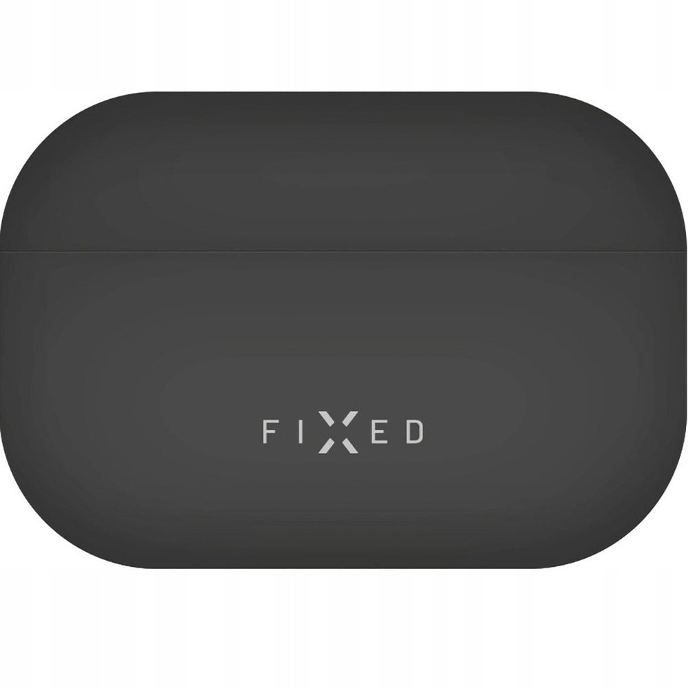 Puzdro Fixed Silky pre Apple AirPods 4, Čierne