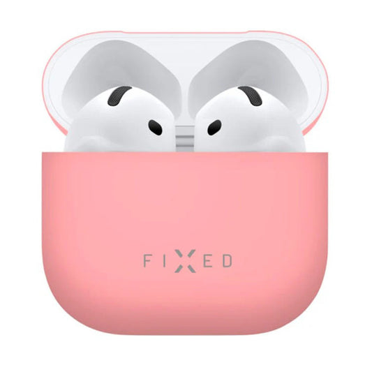 Fixed Silky Case for Apple AirPods 4, Pink