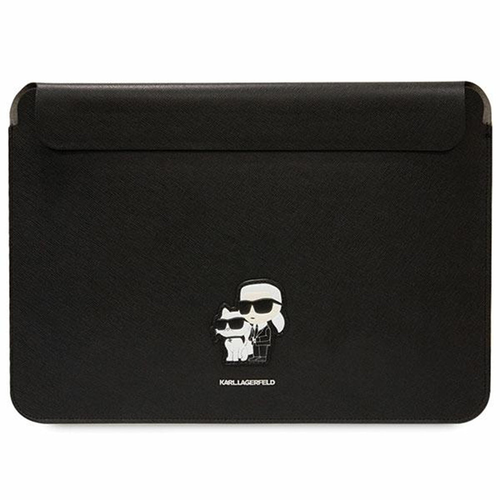 Puzdro Karl Lagerfeld Saffiano pre Laptop 14inch, Čierne