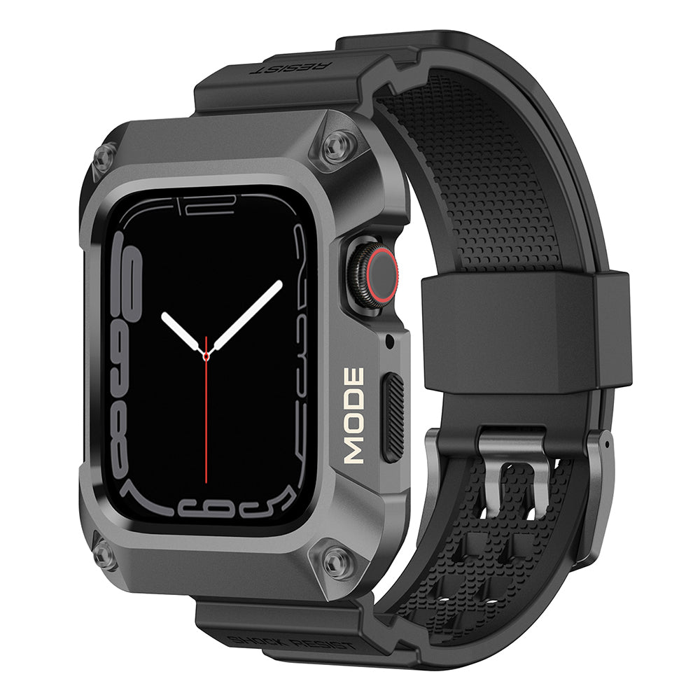 Remienok Lito RuggedArmor pre Apple Watch 44mm Series, Sivý