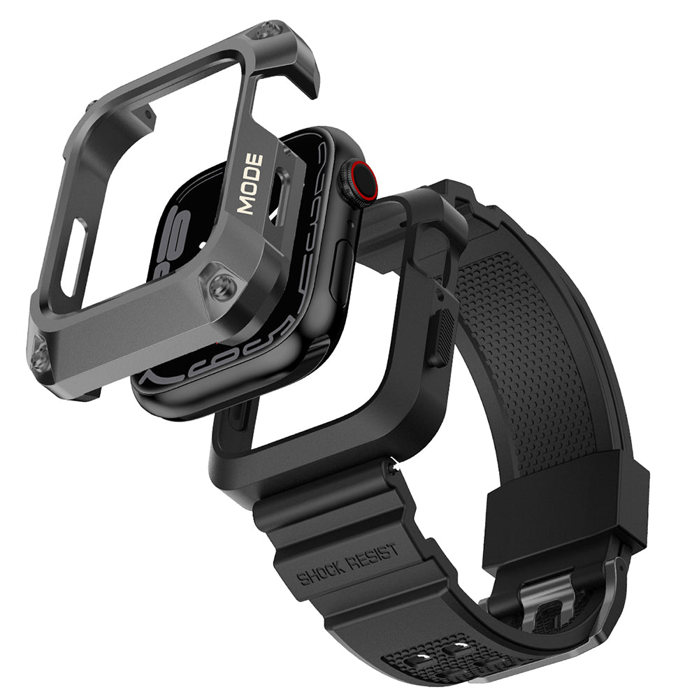 Remienok Lito RuggedArmor pre Apple Watch 44mm Series, Sivý