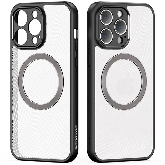 Puzdro MagSafe pre Apple iPhone 14 Pro Max, DUX DUCIS, Aimo Mag, čierne