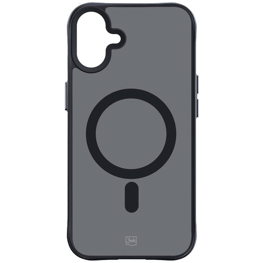 Puzdro MagSafe pre Apple iPhone 16 Plus, 3MK, dymové puzdro MagCase, čierne
