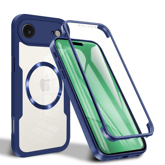 Puzdro MagSafe pre Apple iPhone 17 Air, Techsuit, ColorVerse 360, Modrá