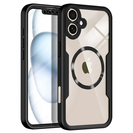 Puzdro MagSafe pre Apple iPhone 17, Techsuit, ColorVerse 360, Čierne