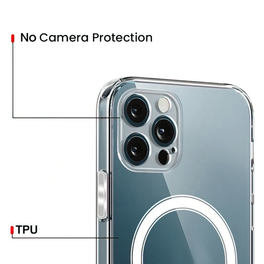 Puzdro MagSafe pre Apple iPhone 17, OEM, Clear, Transparentné