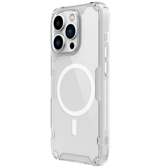 Puzdro MagSafe pre Apple iPhone 16 Pro, Nillkin, Nature Pro, priehľadné