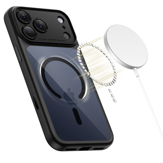 Puzdro MagSafe pre Apple iPhone 17 Pro, Tech-Protect, MagPeak, Čierne