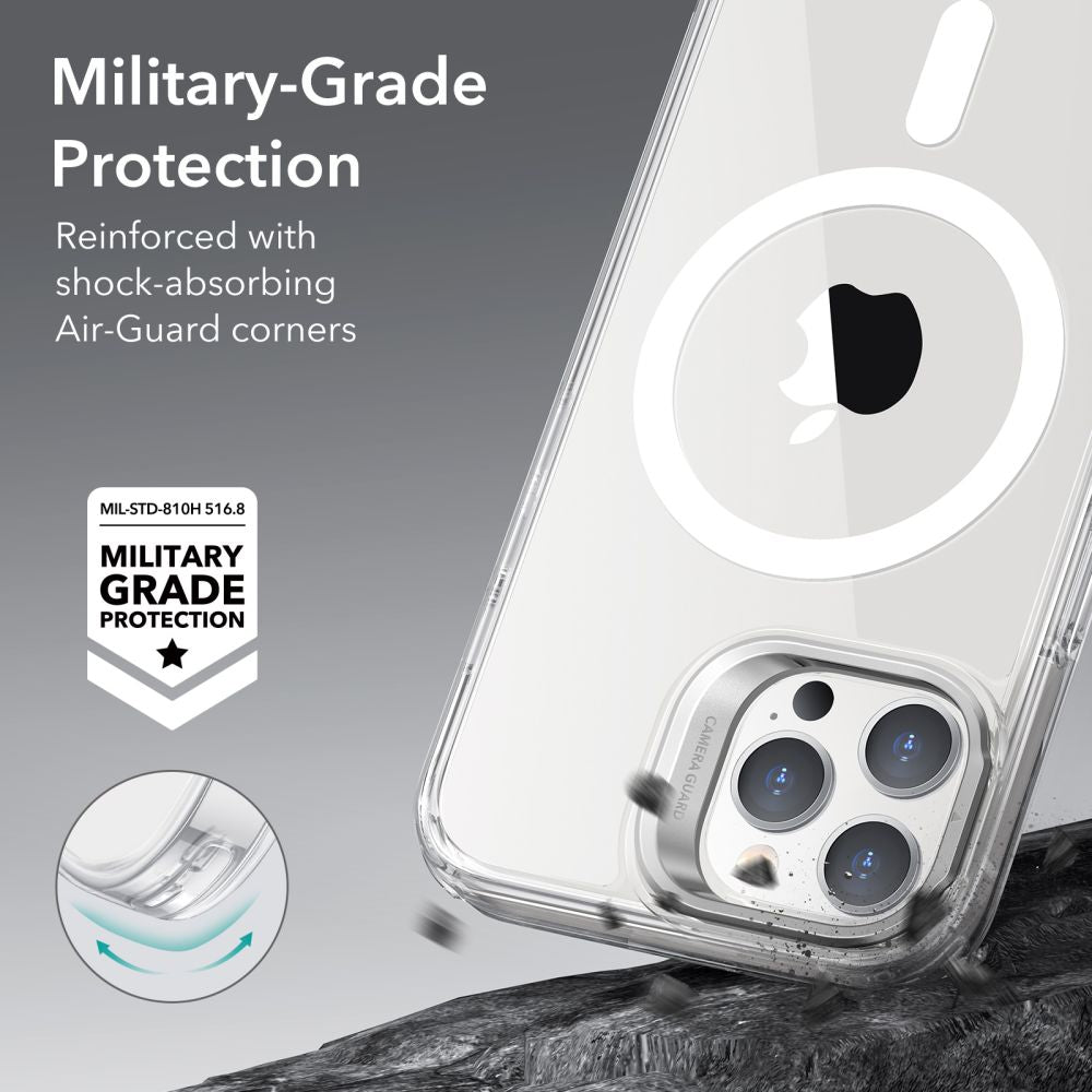 Puzdro MagSafe pre Apple iPhone 14 Pro, ESR, Classic Kickstand, Transparentné