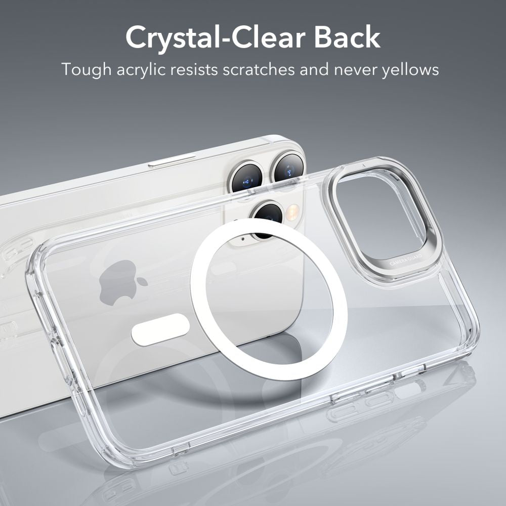 Puzdro MagSafe pre Apple iPhone 14 Pro, ESR, Classic Kickstand, Transparentné