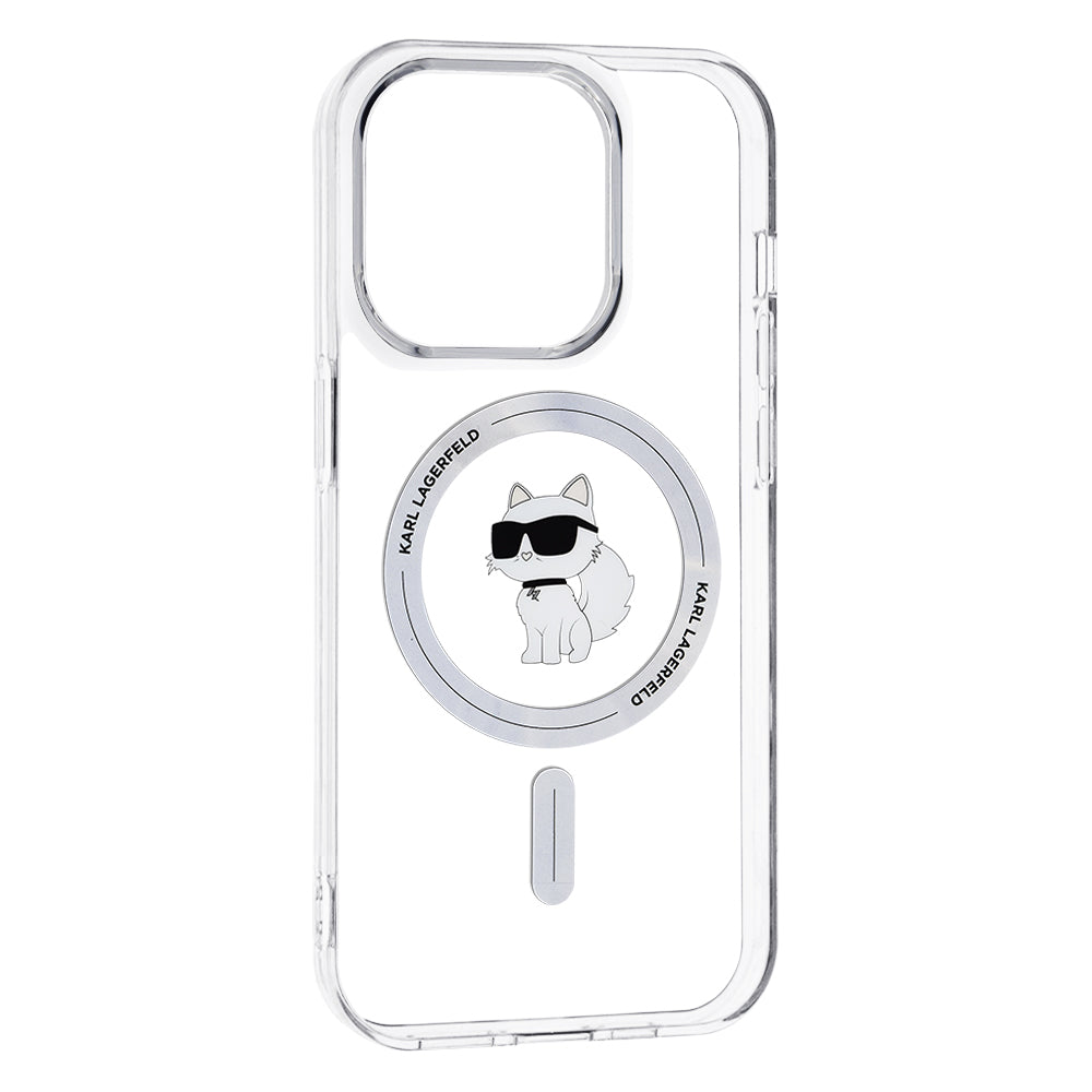 Puzdro MagSafe pre Apple iPhone 14 Pro Max, Karl Lagerfeld, IML Choupette, Priehľadné
