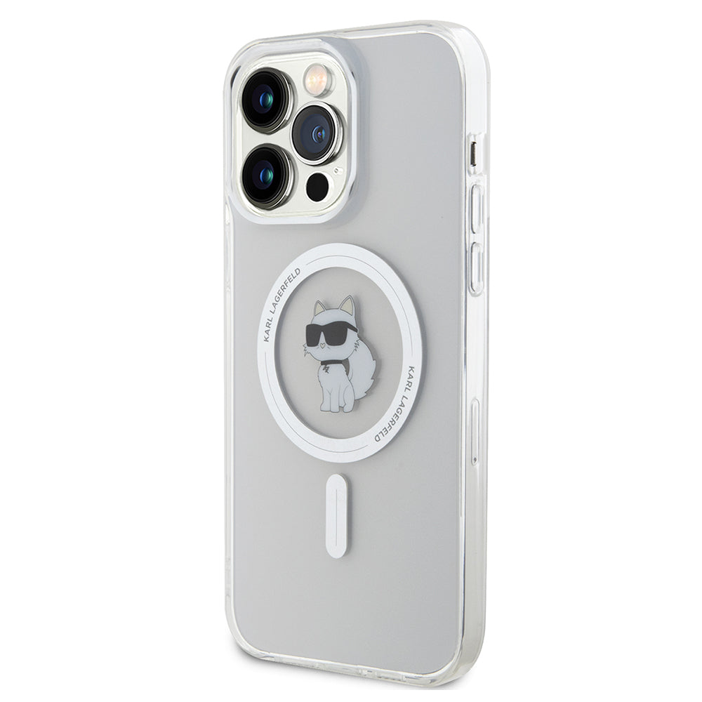 Puzdro MagSafe pre Apple iPhone 14 Pro Max, Karl Lagerfeld, IML Choupette, Priehľadné