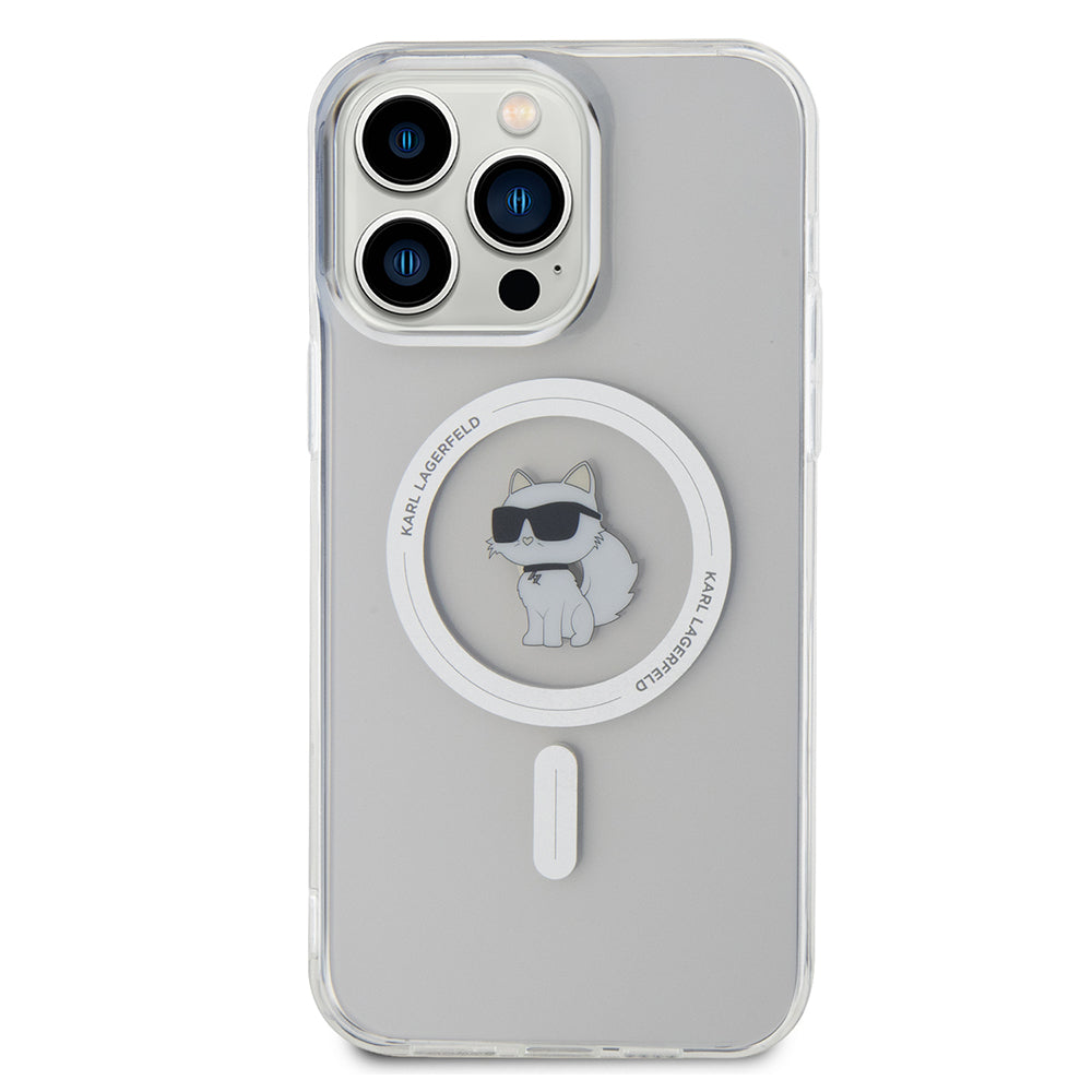 Puzdro MagSafe pre Apple iPhone 14 Pro Max, Karl Lagerfeld, IML Choupette, Priehľadné