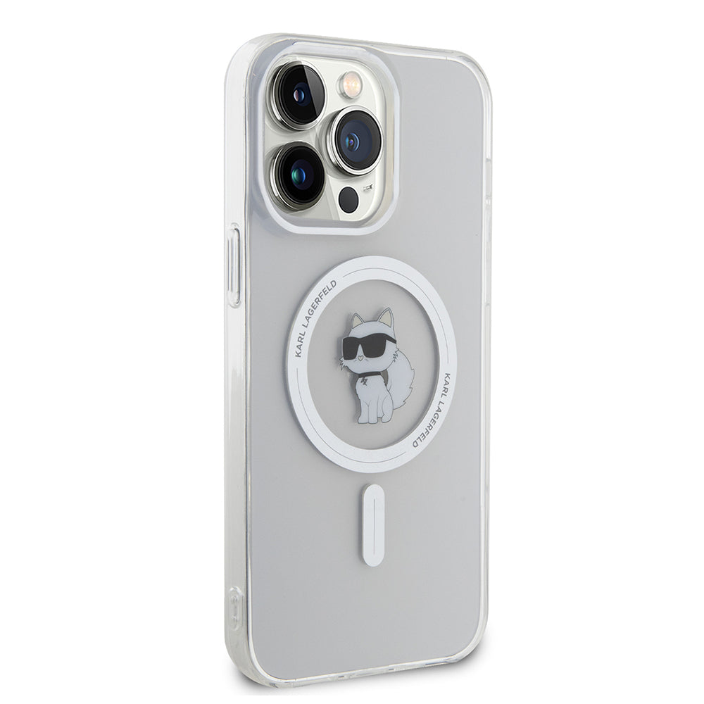 Puzdro MagSafe pre Apple iPhone 14 Pro Max, Karl Lagerfeld, IML Choupette, Priehľadné
