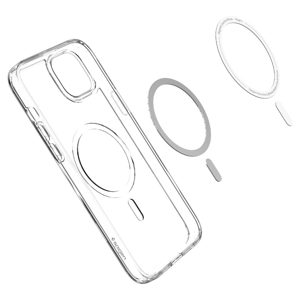 MagSafe Case for Apple iPhone 14, Spigen, Ultra Hybrid, White