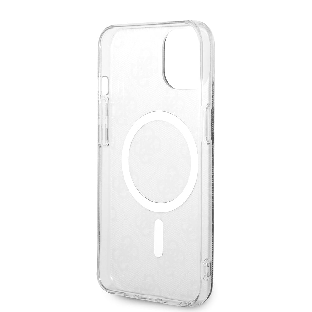 Puzdro MagSafe pre Apple iPhone 15 Plus, Guess, IML 4G, Čierne