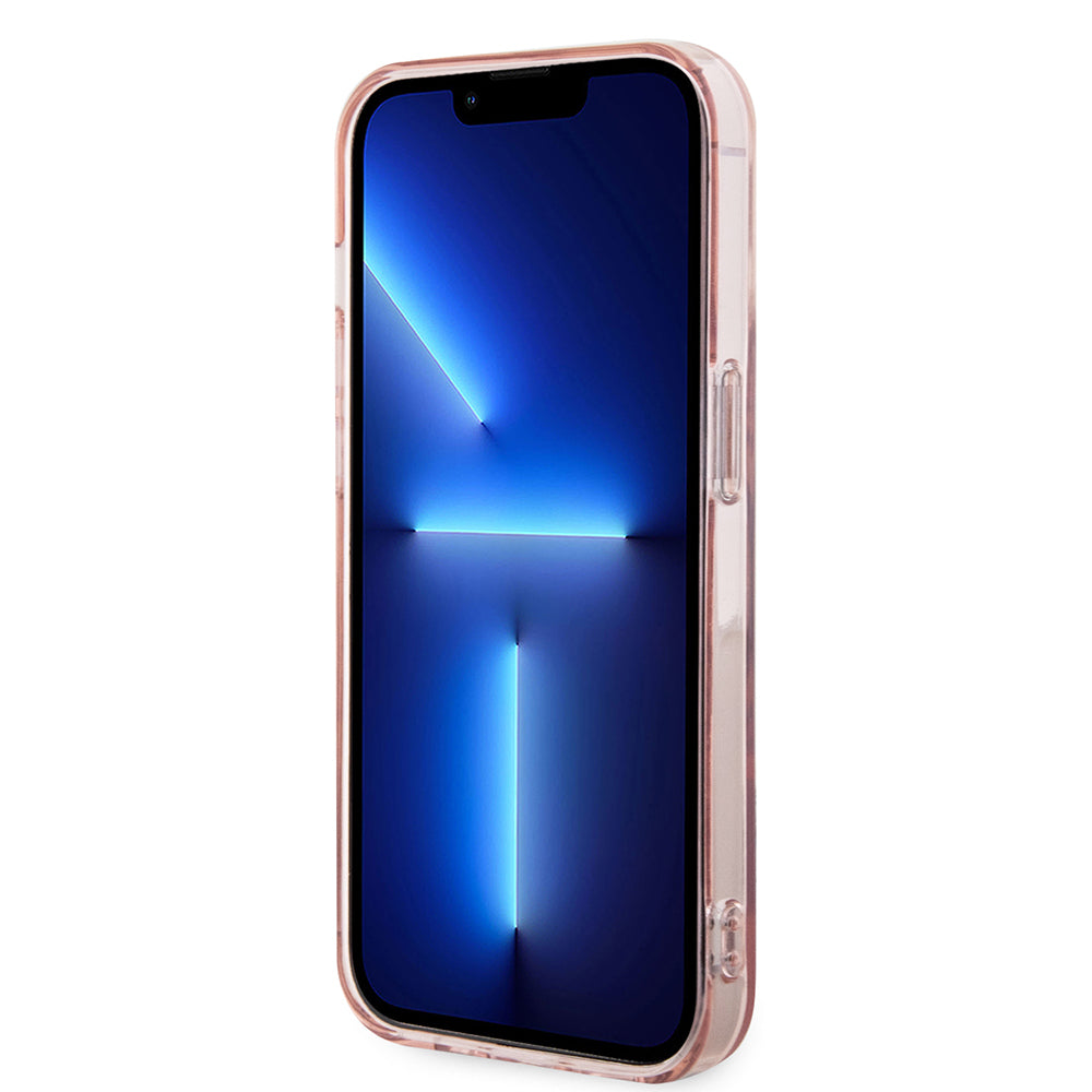 Puzdro MagSafe pre Apple iPhone 15 Pro, Karl Lagerfeld, IML Choupette, Ružová