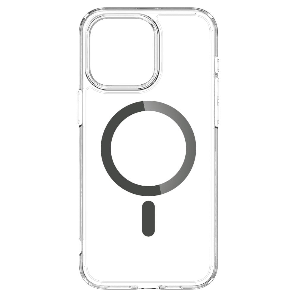 Puzdro MagSafe pre Apple iPhone 15 Pro Max, Spigen, Ultra Hybrid, Čierne ACS06577