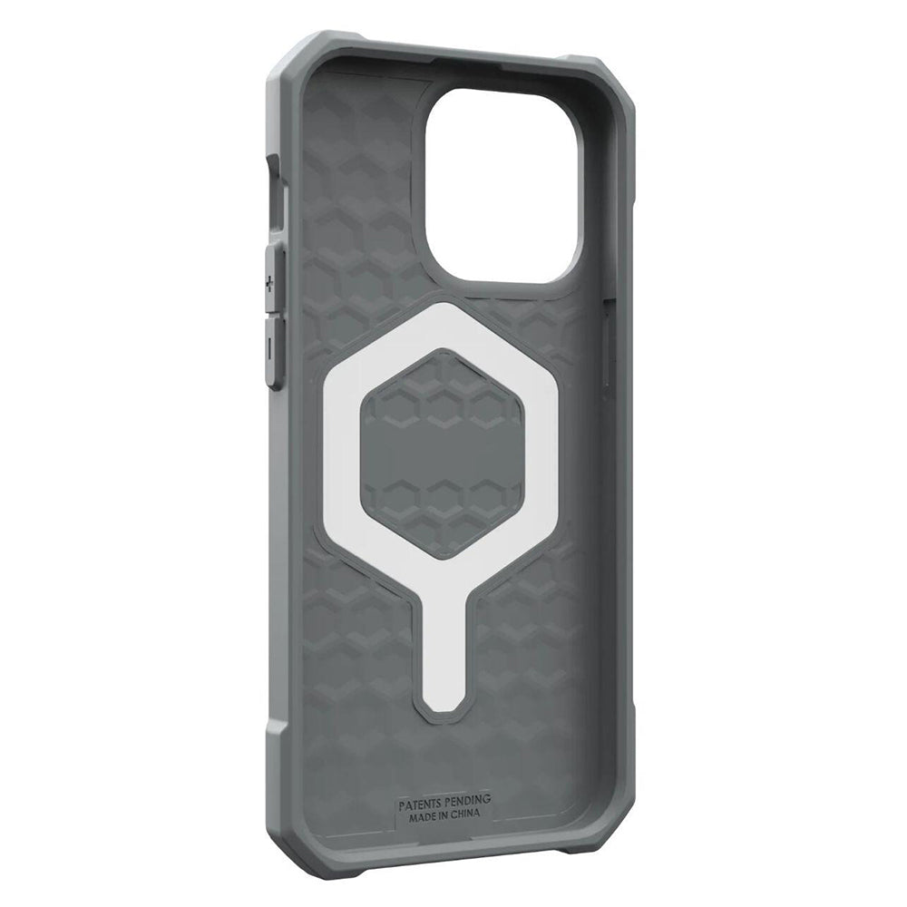 MagSafe puzdro pre Apple iPhone 15 Pro Max, Urban Armor Gear, Essential Armor, Strieborné