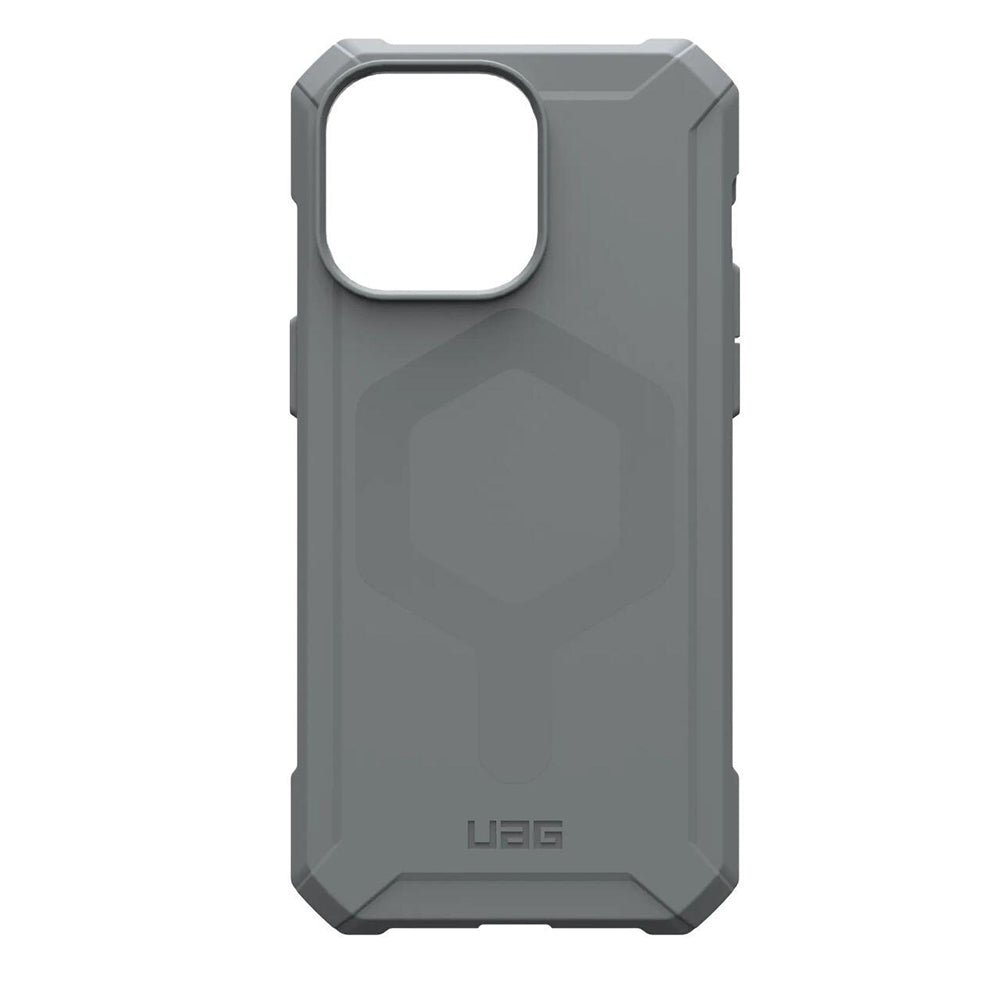 MagSafe puzdro pre Apple iPhone 15 Pro Max, Urban Armor Gear, Essential Armor, Strieborné