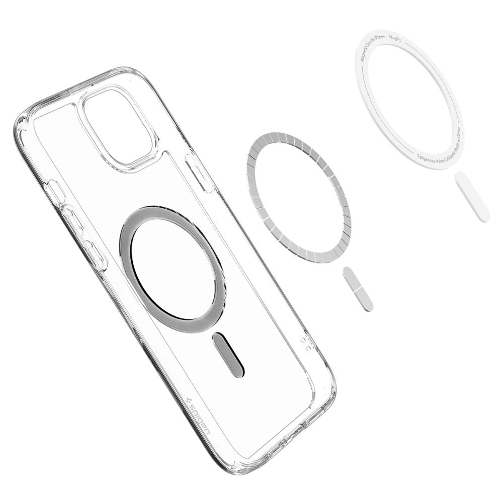 MagSafe Case for Apple iPhone 15, Spigen, Ultra Hybrid, Black