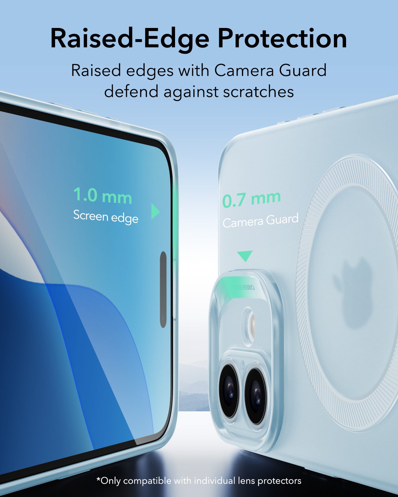 Puzdro MagSafe pre Apple iPhone 16, ESR, Zero, Saténová Modrá