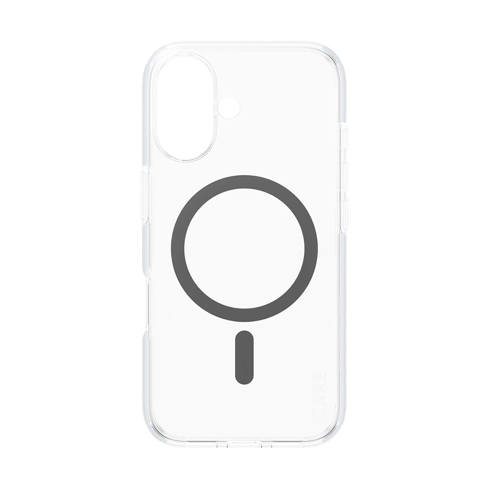 Puzdro MagSafe pre Apple iPhone 16, PanzerGlass, Care Urban Combat, Čierna Transparentná