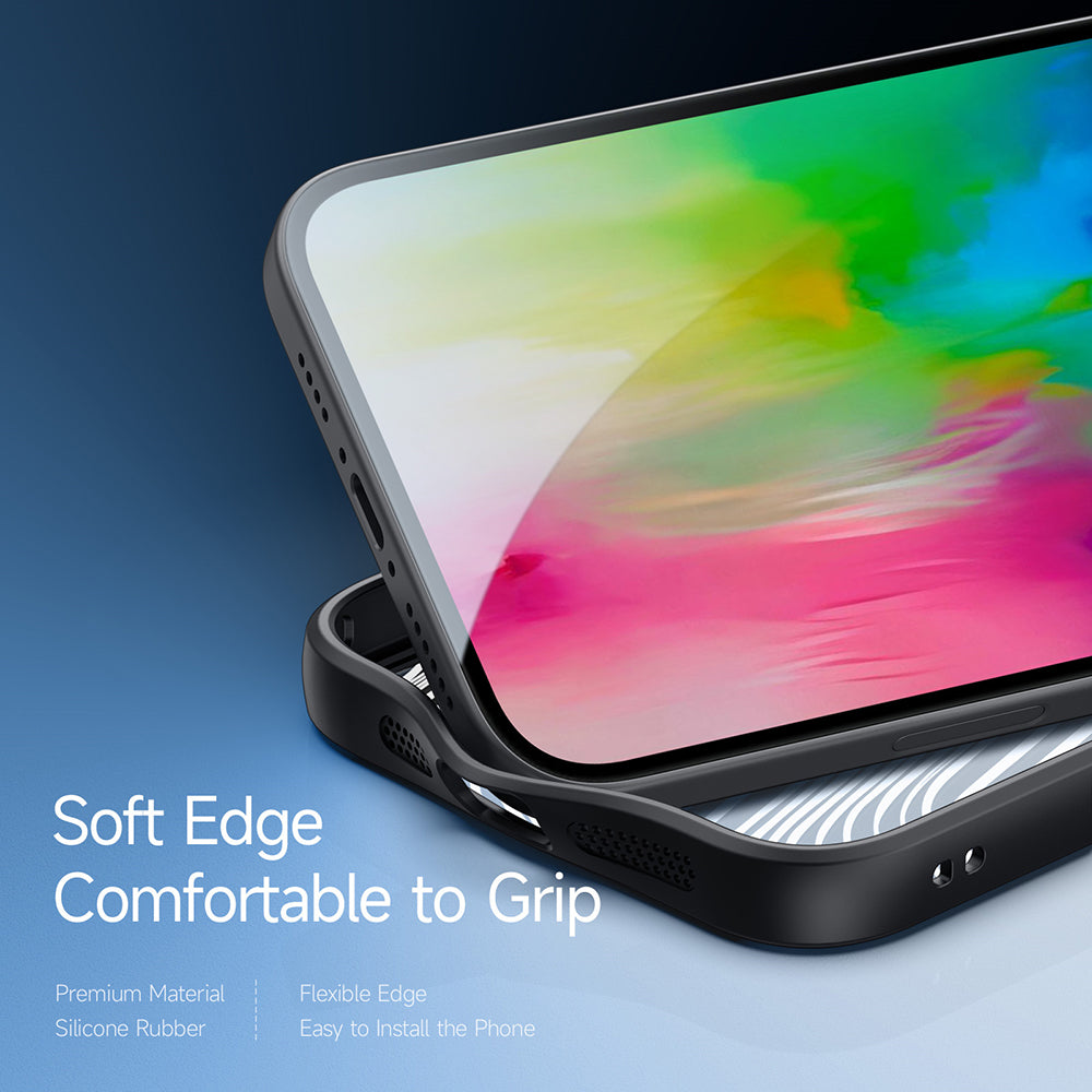 MagSafe puzdro pre Apple iPhone 16 Plus, DUX DUCIS, Aimo, Čierna