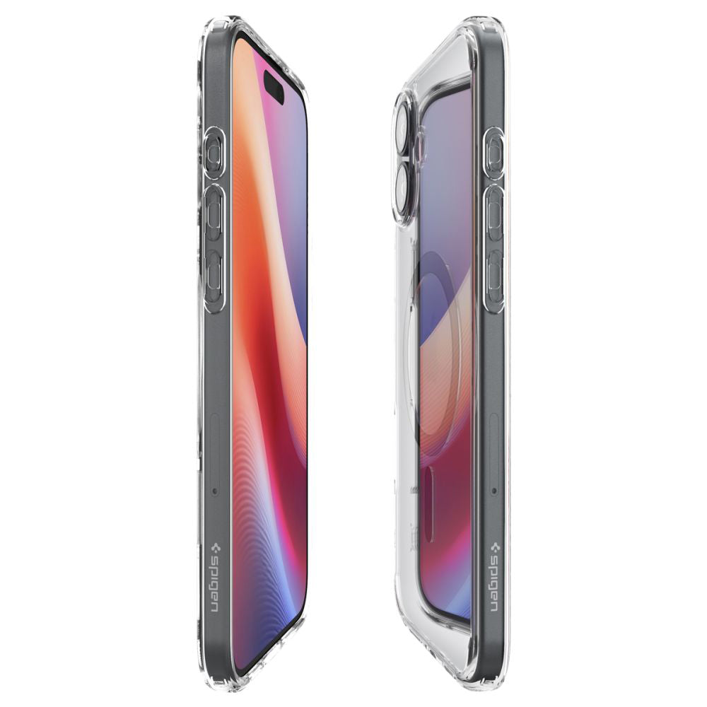 Puzdro MagSafe pre Apple iPhone 16 Plus, Spigen, Ultra Hybrid, Čierne