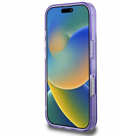 Puzdro MagSafe pre Apple iPhone 16 Pro, Guess, IML Flowers Wreath, Mov