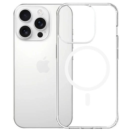 MagSafe puzdro pre Apple iPhone 16 Pro Max, 3MK, Armor MagCase, priehľadné