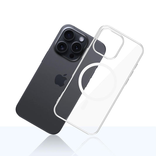 MagSafe puzdro pre Apple iPhone 16 Pro Max, 3MK, Clear MagCase, priehľadné