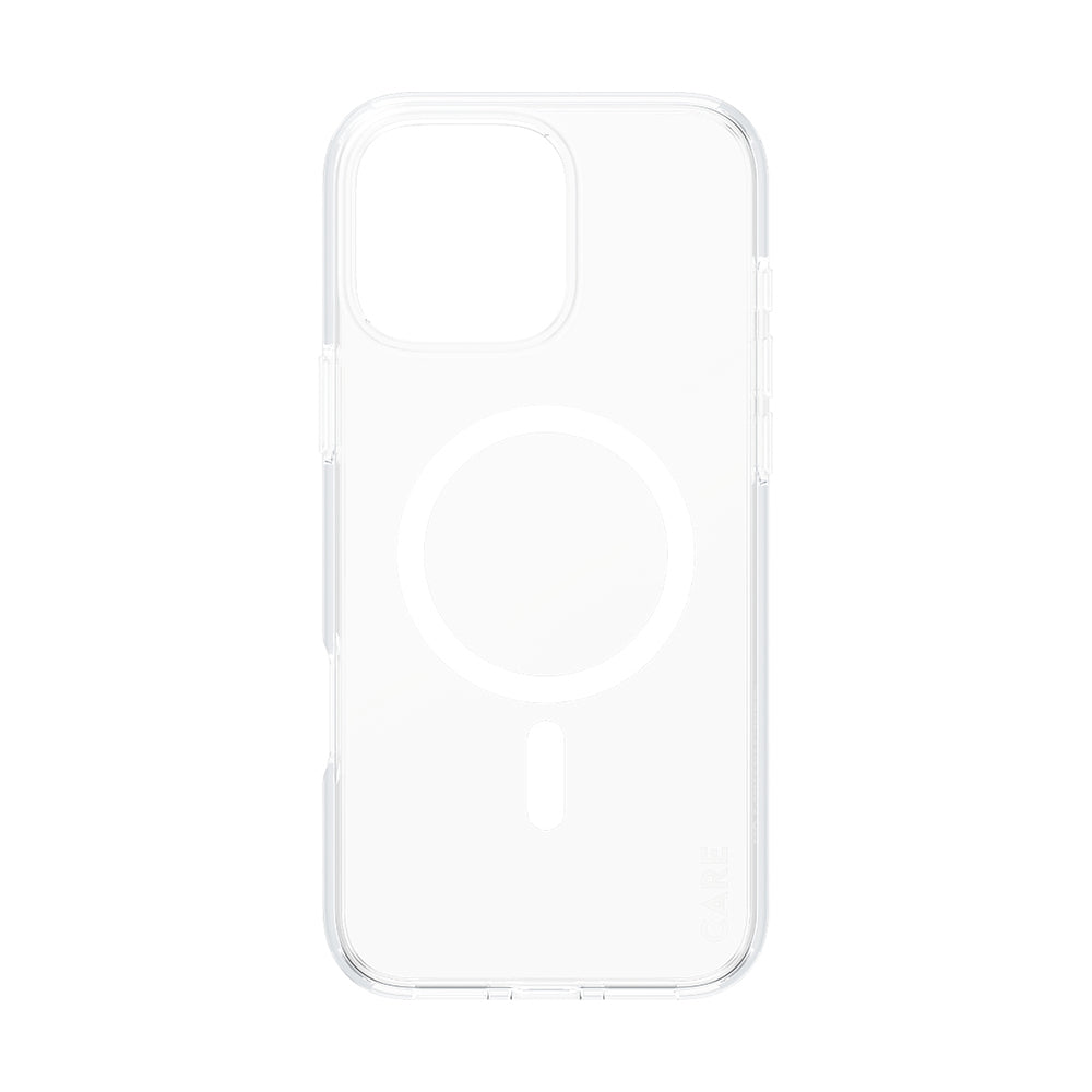 Puzdro MagSafe pre Apple iPhone 16 Pro Max, PanzerGlass, Care Urban Combat, Biela Transparentná