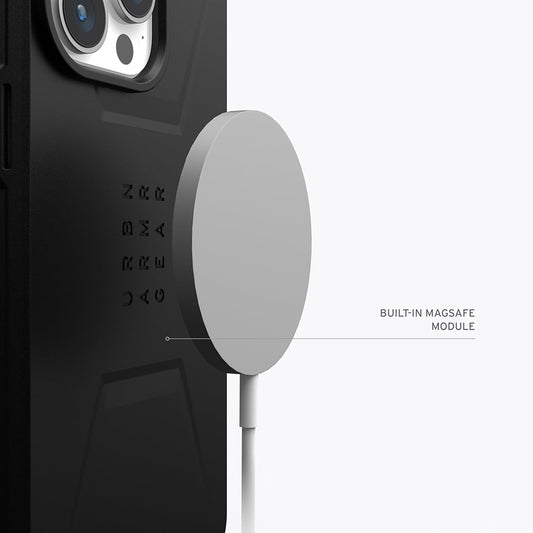 MagSafe puzdro pre Apple iPhone 16 Pro Max, Urban Armor Gear, Essential Armor, čierne