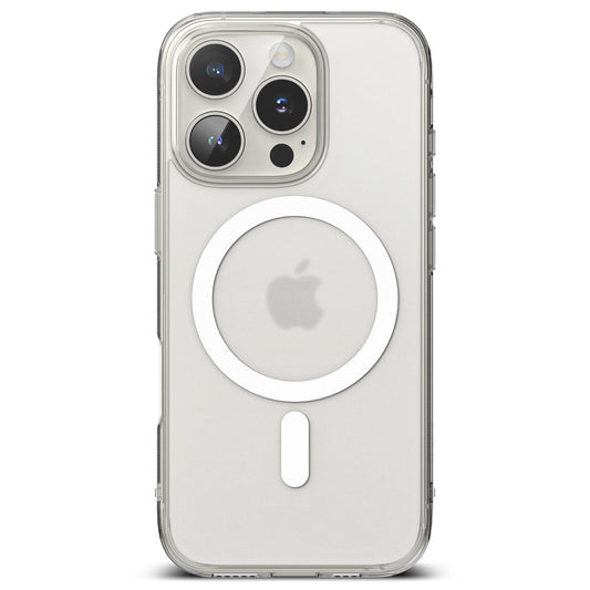 MagSafe puzdro pre Apple iPhone 16 Pro, Ringke, Fusion, Matne priehľadné