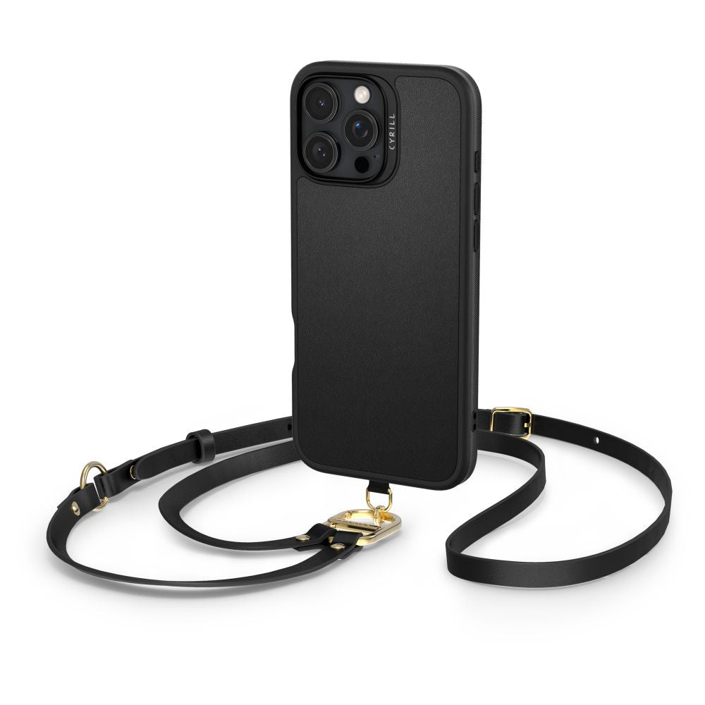Puzdro MagSafe pre Apple iPhone 16 Pro, Spigen, Cyrill Kajuk Classic Charm, Čierne